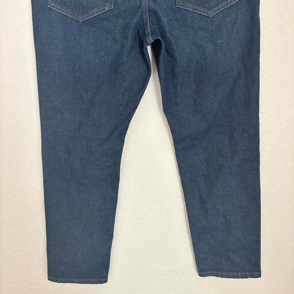 Everlane Uniform Mens Blue Denim Jeans 34x28 Classic Style 4-Way Stretch Organic - Picture 6 of 12